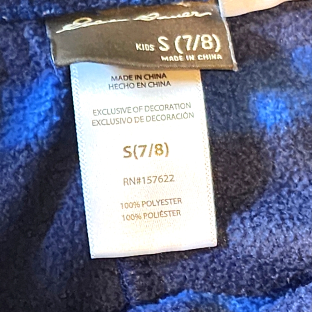 Eddie Bauer 2 Sets Blue and Red Pajama Set with Classic Design - Picture 7 of 8